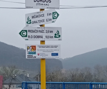 Aktuality / Cyklistický chodník Giraltovce - Domaša-Dobrá - foto