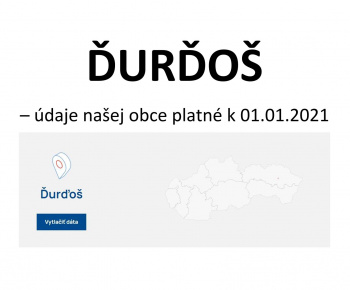 Aktuality / Štatistické údaje o obci - SOBD - foto