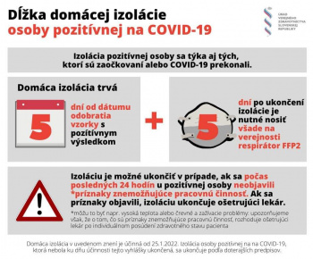 Aktuality / COVID vyhláška a nové opatrenia platné od 25.01.2022 - foto