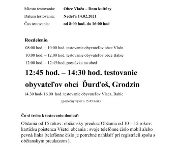 Aktuality / Valentínske testovanie - foto