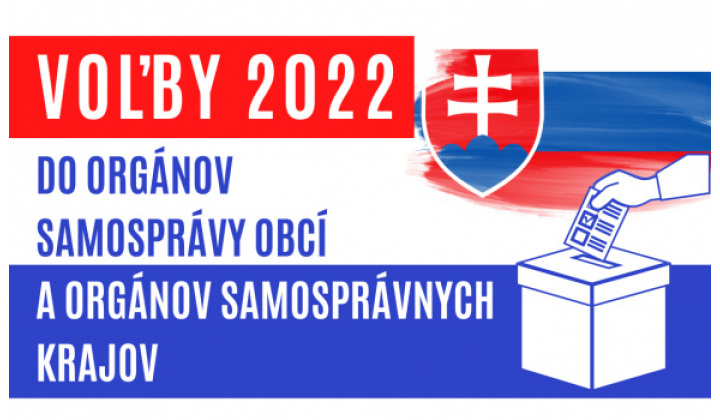 Voľby do VÚC a SAMOSPRÁVY 29.10.2022