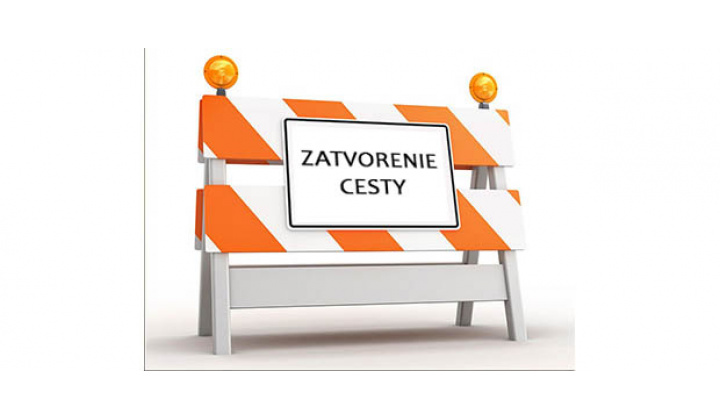 Cestná uzávera od 15.03. - 29.03.2021